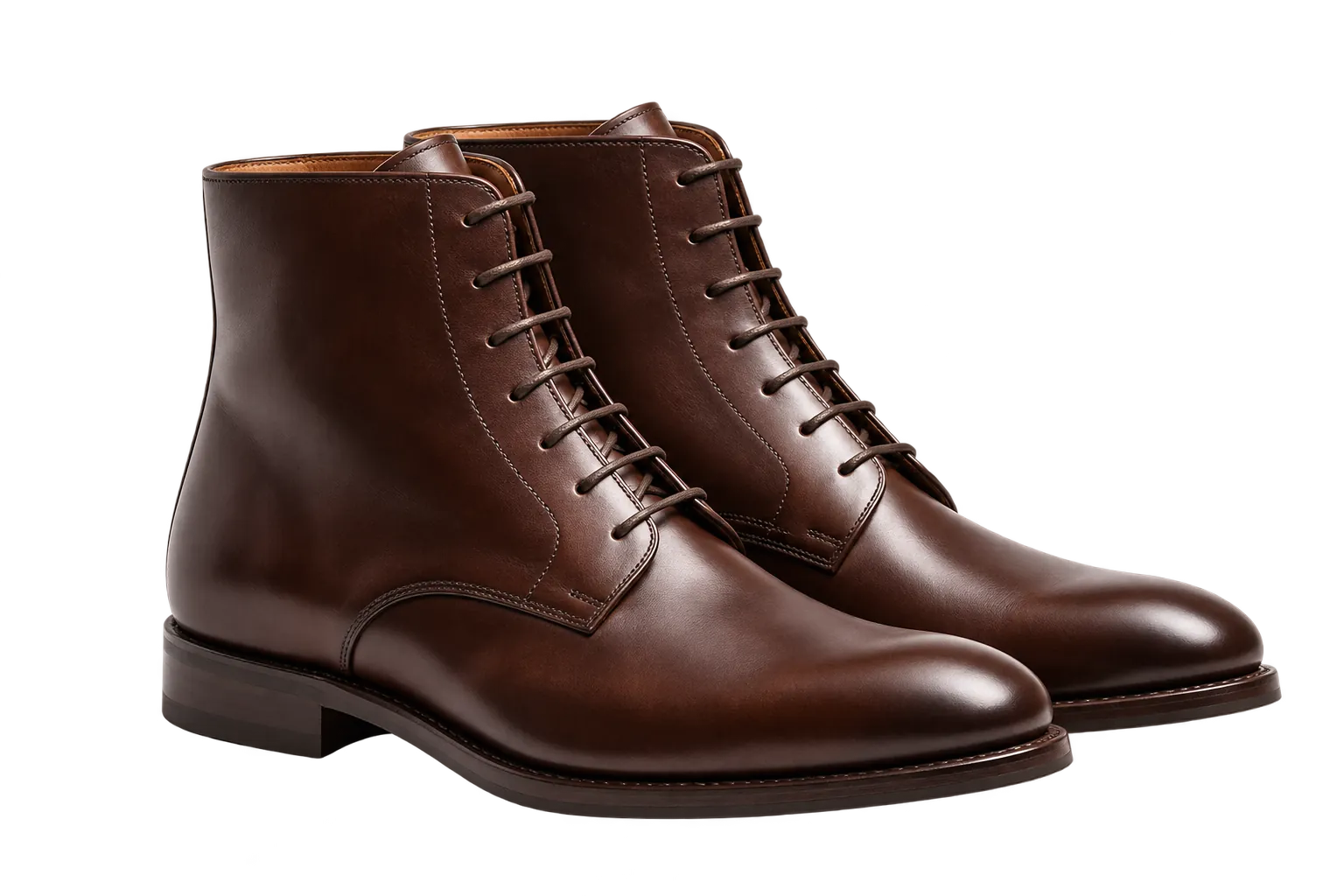 Handcrafted Italian leather boot
